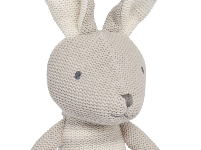 Jollein 037-001-65366 Stofftier Kuscheltier Hase Kaninchen Junge Joey grau 50 cm – Bild 8